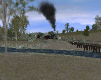 Railway Crosing at Lightner Creek