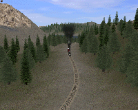 Leaving Trout Lake